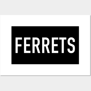 Ferrets Posters and Art